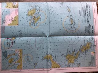 Carta Náutica Imray G34 - Mar Egeo Grecia