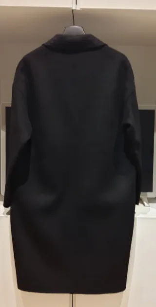 Abrigo Benetton de lana Oversize XXS.