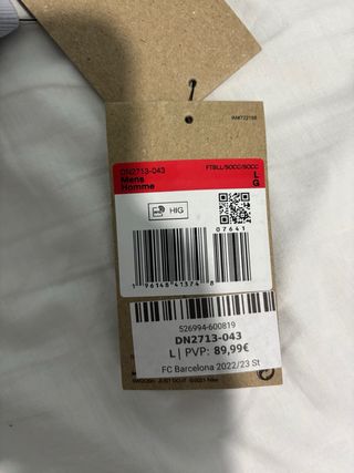 CAMISETA ORIGINAL FC BARCELONA 2022/23 L ADULTO