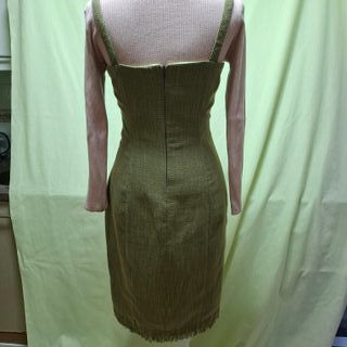 Vestido pichi La Fragua verde oliva Talla G