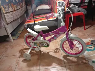 Bicicleta Disney Princess Morada