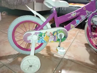 Bicicleta Disney Princess Morada