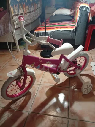 Bicicleta Disney Princess Morada