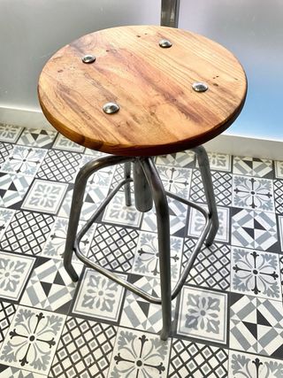 Taburete Industrial Tornillo