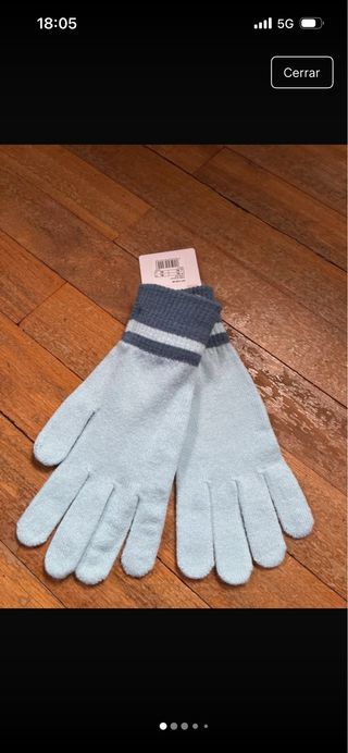Guantes Puma Mujer Azul