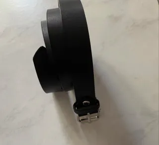 Cintura Paolo Pecora nera in cuoio