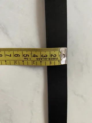 Cintura Paolo Pecora nera in cuoio