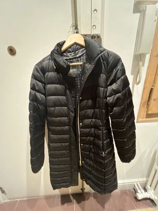 Abrigo Geox Negro Mujer talla 42