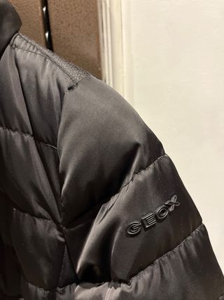 Abrigo Geox Negro Mujer talla 42