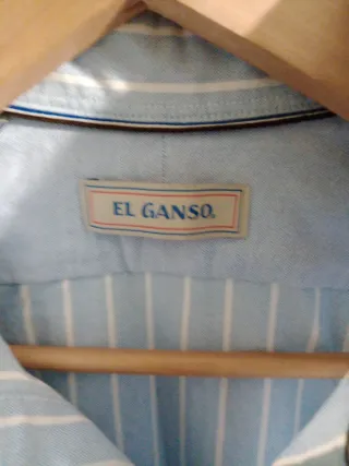 Camisa El Ganso Rayas Azul