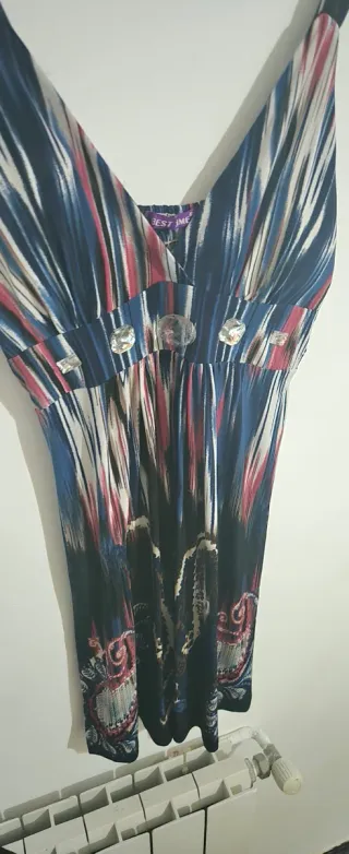 Blusa Mujer Talla L Multicolor Larga