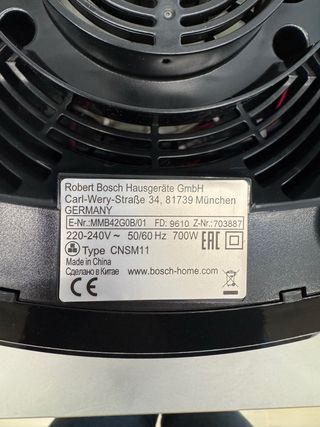 Batidora Bosch SilentMixx