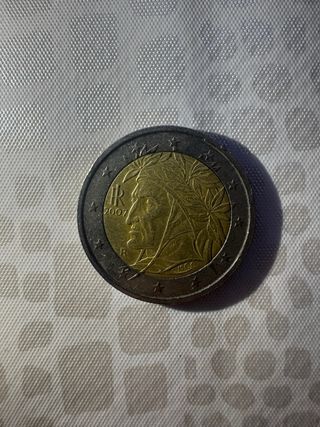 Moneda 2€ Italia Dante Alighieri 2007