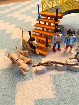 Playmobil Recinto Leones y Jirafa