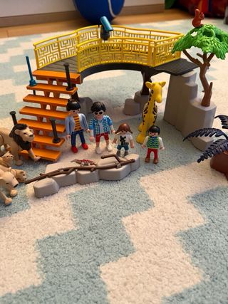 Playmobil Recinto Leones y Jirafa
