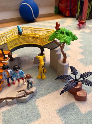 Playmobil Recinto Leones y Jirafa