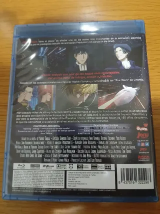 La Leyenda de los Héroes de la Galaxia Blu-ray