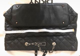 Bolso DKNY Piel Napa Acolchada Negro