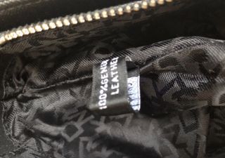 Bolso DKNY Piel Napa Acolchada Negro