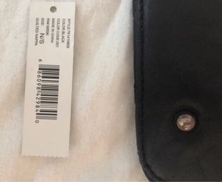 Bolso DKNY Piel Napa Acolchada Negro