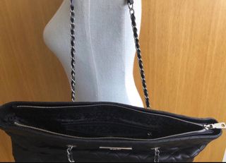 Bolso DKNY Piel Napa Acolchada Negro