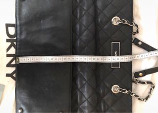 Bolso DKNY Piel Napa Acolchada Negro