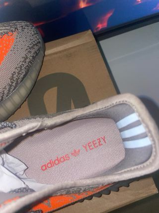 Adidas Yeezy Boost SPLY 350 Gris Naranja