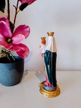 Figura María Auxiliadora 21cm Resina