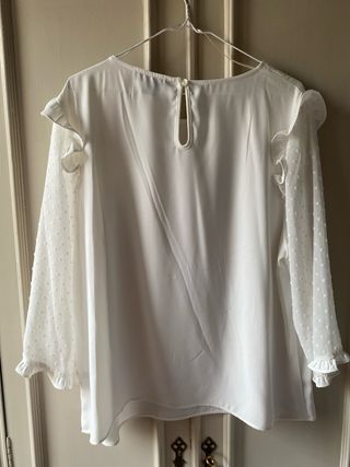 Camisa plumeti blanca Primark