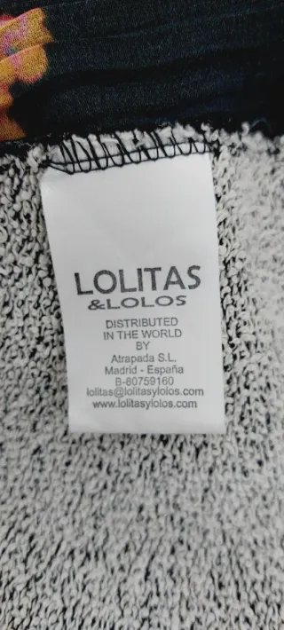 Blusa Negra Lurex Talla L