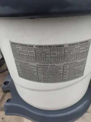 Filtro y Bomba Piscina Intex