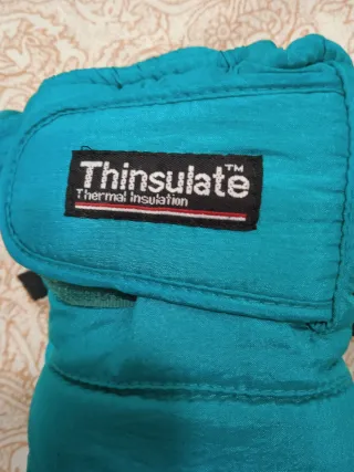 Guantes Thinsulate Térmicos Teal