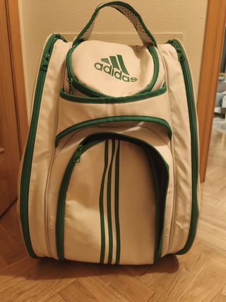 Paletero Adidas Multigame Blanco y Verde