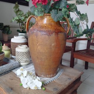 Antica Anfora Vaso Capasa Giara Orcio Pugliese