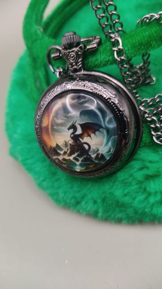 Orologio da tasca con drago