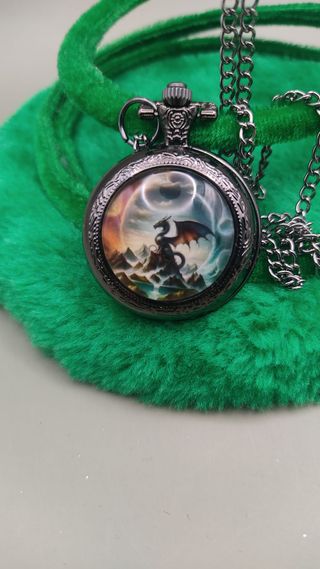 Orologio da tasca con drago