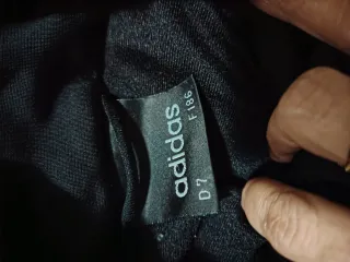 Chaqueta Adidas Brillante Original Negra