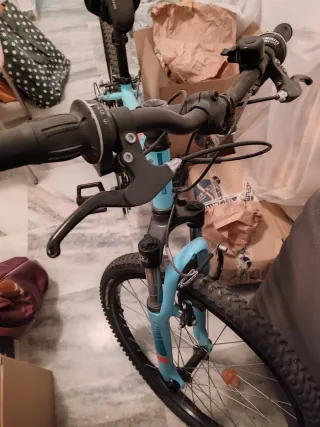 Bicicleta BTWIN 24 Azul