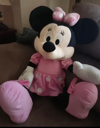 Muñeco Minnie Mouse Grande Rosa