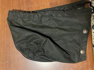 Giacca cerata Lennards anni '90 verde