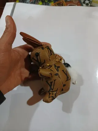 Portachiavi coniglietto fantasia