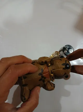 Portachiavi coniglietto fantasia