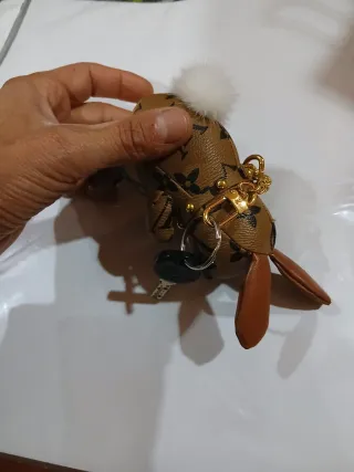 Portachiavi coniglietto fantasia