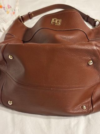 Bolso Purificación García Marrón