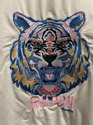 Sudadera Minueto Tigre Bordado Talla L