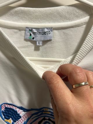 Sudadera Minueto Tigre Bordado Talla L