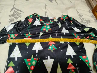 Vestido Navidad Árboles Navideños Talla M