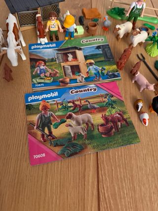 Playmobil Granja Animales y Figuras