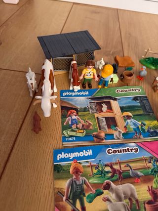 Playmobil Granja Animales y Figuras