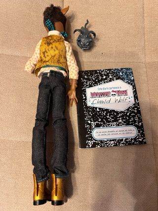 Muñeco Monster High Clawd Wolf